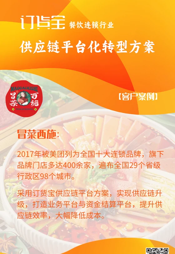 冒菜西施与订货宝达成合作